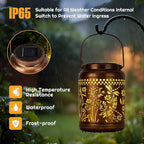 Dragonfly Solar Hanging Lanterns, Charming Porch Decor