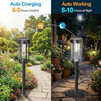 2-Pack Solar Landscape Lights for Walkway