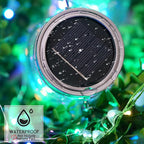 12-Pack 30 LED Mason Jar Fairy Lights, Solar Party