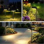 Solar Pathway Lights 8-Pack, Garden LED