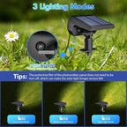 4-Pack Solar Spotlights, 56 LED Wall Lights