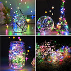 6-Pack Christmas String Lights, Waterproof Twinkle Lights