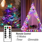 Outdoor String Lights, 40ft Warm White Waterproof LED
