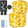 Christmas Fairy Lights, 132ft 400 LED Battery Twinkle Lights