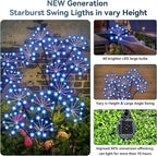 Solar Driveway Path Lights 2-Pack, Waterproof