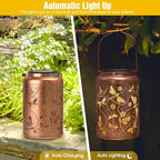 Dragonfly Solar Lanterns, Waterproof LED Porch Lights