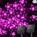 Christmas Fairy Lights 2-Pack, 52ft 120 LED Battery Twinkle Lights