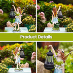 Solar Garden Garden Statue Light, Outdoor Decor