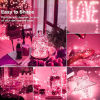 Christmas Patio String Lights 12-Pack, Waterproof