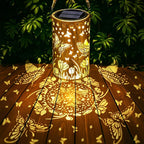 Solar Butterfly Lanterns, Yard Hanging LED Decor