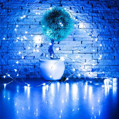 Christmas Fairy Lights 4-Pack, 20ft 60 LED Battery Twinkle Lights