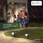 Solar Spotlights, 65 LED Landscape Lights
