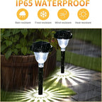 10-Pack IP65 Solar Landscape Lights for Garden