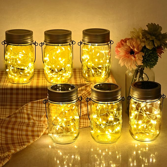 12-Pack Outdoor String Lights, Waterproof LED