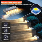 Sleek Solar Deck Lights, LED