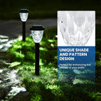Solar Pathway Lights 8-Pack, Walkway LED