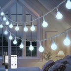 Christmas String Lights, 100ft 200 LED Waterproof Twinkle Lights