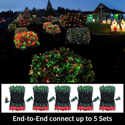 Christmas String Lights, 20ft Waterproof Twinkle Lights