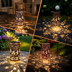 Hummingbird Solar Lanterns, Waterproof LED Outdoor Lights