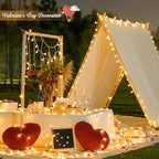 33ft Christmas LED String Lights, Waterproof Timer Lights