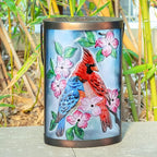 Cardinal Solar Hanging Lanterns, Classic Outdoor Decor