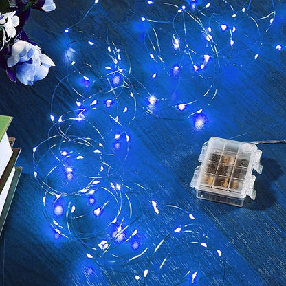 Christmas String Lights, 6ft Waterproof Twinkle Lights