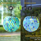Mosaic Solar Lantern Set, Classic Outdoor Lighting