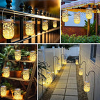 String Lights for Patio, Waterproof LED