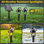 Solar Spotlights, Waterproof Wall LED