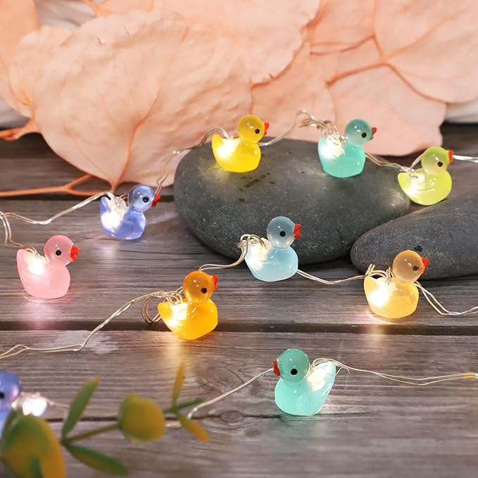 Outdoor String Lights, 10ft Warm White Waterproof LED
