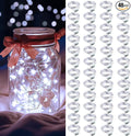 48-Pack Christmas String Lights, 20 LED Waterproof Twinkle Lights