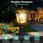 Solar Post Cap Lights for Patio, LED