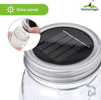 Hanging Solar Lantern Set, Metal Patio Lighting