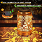 Hummingbird Solar Lantern Set, Charming Outdoor Lighting
