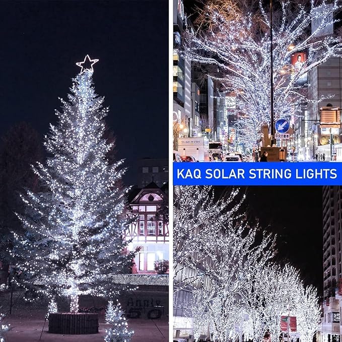 4-Pack Christmas String Lights, 132ft 400 LED Waterproof Twinkle Lights