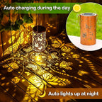 Butterfly Solar Lantern Set, Classic Yard Lighting