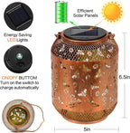 Bee Solar Hanging Lanterns, Charming Patio Decor