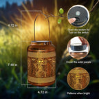 Garden Solar Lanterns, Waterproof LED Yard Lights