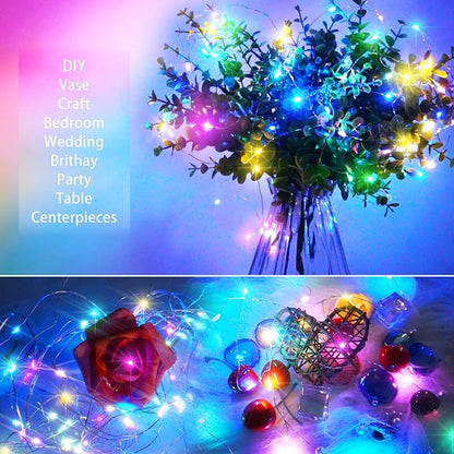 Christmas Fairy Lights 15-Pack, 6ft 20 LED Battery Twinkle Lights