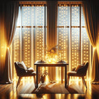 6ft Warm White Outdoor Edison String Lights, Weatherproof