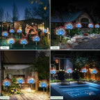 4-Pack Solar Landscape Lights for Walkway