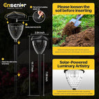 Solar Path Lights, Outdoor Driveway LED