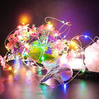 4-Pack Christmas String Lights, 20ft 60 LED Waterproof Twinkle Lights