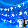 33ft Christmas LED String Lights, Waterproof Timer Lights