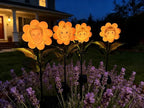 4-Pack Solar Landscape Lights for Yard