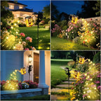 Backyard Solar Lantern Set, Decorative Garden Lighting