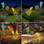 Solar Frog Statue Light, Yard Decor