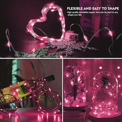 Christmas Patio String Lights 12-Pack, 20 LED Waterproof