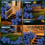 Solar Driveway Path Lights 2-Pack, Waterproof
