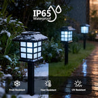 Solar Pathway Lights 10-Pack, Driveway LED
